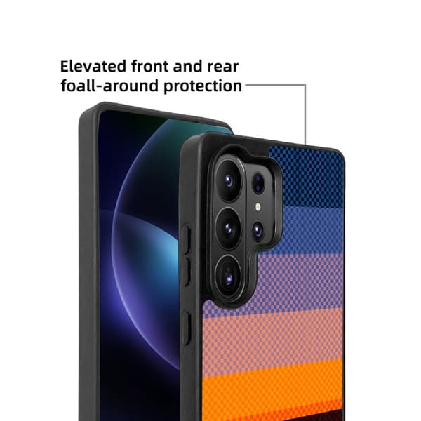 EYCASE Mobilskal för Samsung Galaxy S26 Ultra Magnetiskt TPU - Sunset Glow