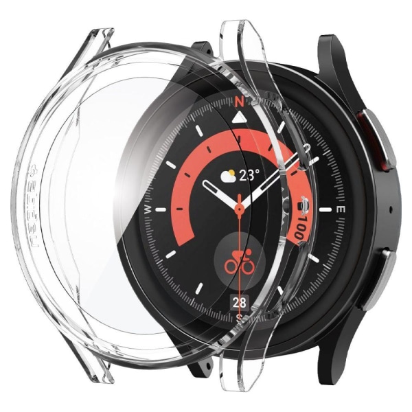 Spigen Galaxy Watch 5 Pro (45mm) Cover og Hærdet Glas Skærmbeskytter