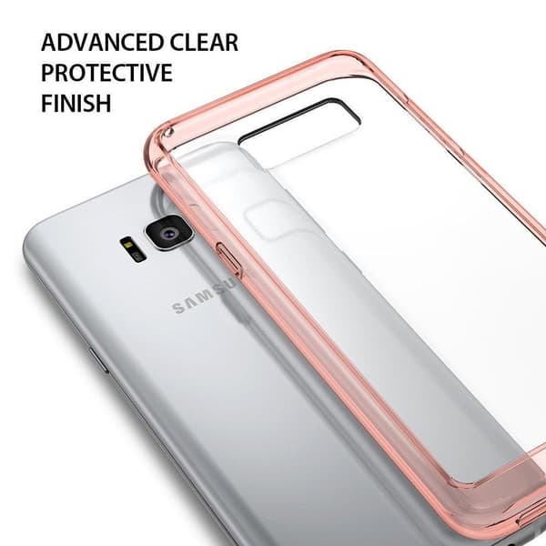 Ringke Fusion Stødabsorberende Taske til Samsung Galaxy S8 Plus - Rose Guld Roséguld