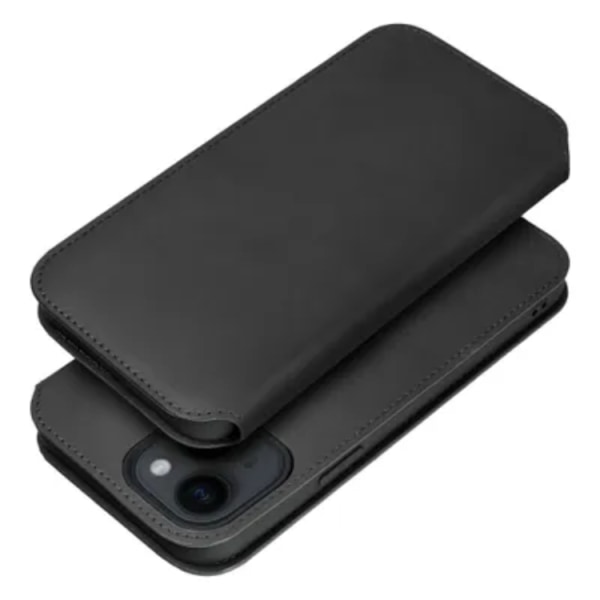 Galaxy A25 Wallet Case Dual Pocket - musta
