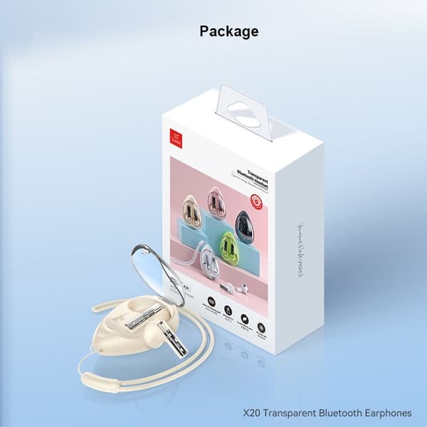 XUNDD X20 Trådlösa Bluetooth-hörlurar Stereo Svart