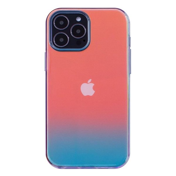 iPhone 12 Skal Aurora Neon Gel - Guld