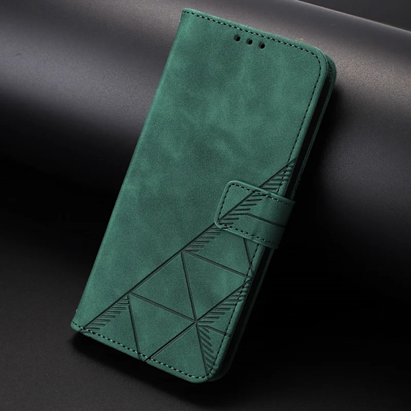 iPhone 17 Pro Max Plånboksfodral Med REM - Grön Grön