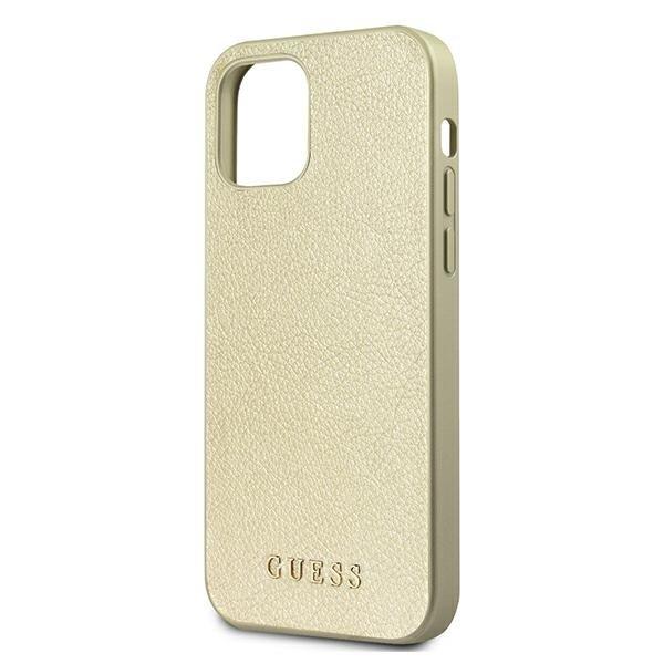 Guess iPhone 12 Pro Max Skal Iridescent - Guld Gul