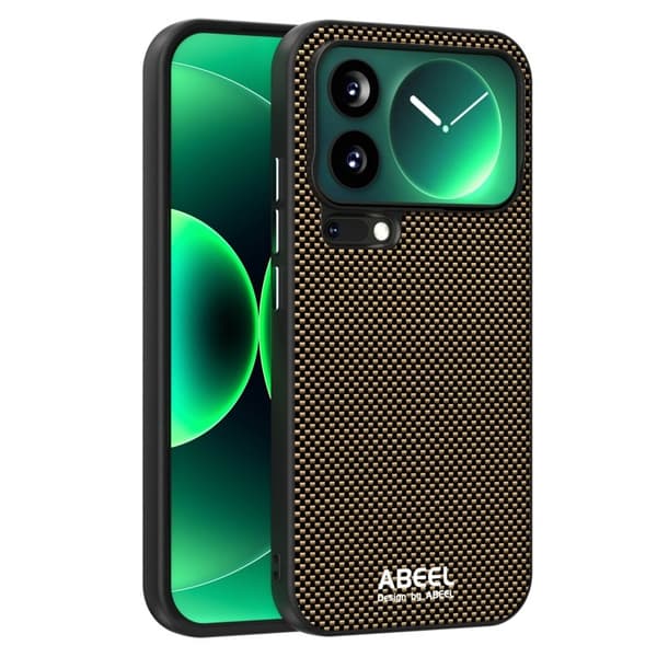 ABEEL Mobilskal till Xiaomi 17 Pro Max MagSafe Kompatibel Guld