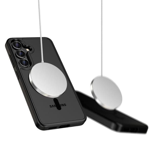 Tech-Protect Telefontaske til Galaxy S25 Magsafe Magmat - Mat Sort Svart