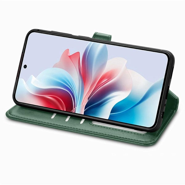 Plånboksfodral för Samsung Galaxy S26 Plus Konstläder Ställ - Grön
