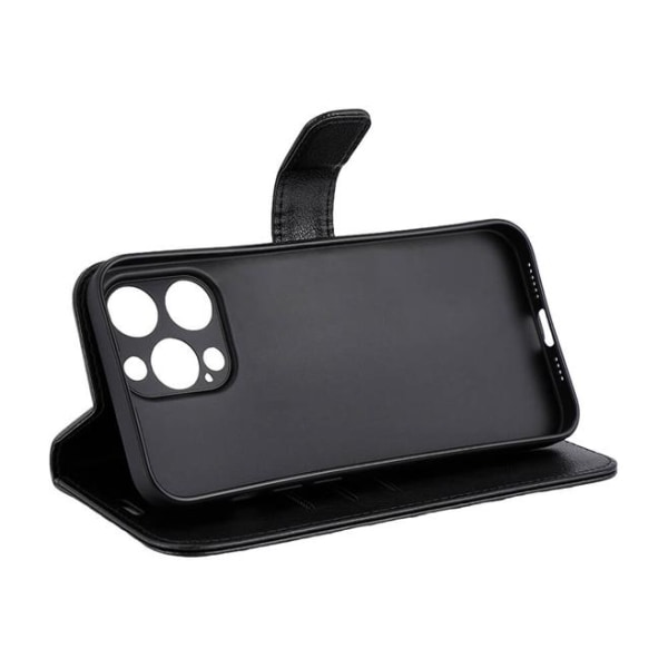 Radicover iPhone 15 Pro lompakkokotelo Magsafe RFID - musta