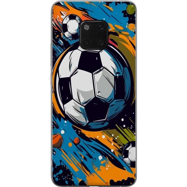 Mobilcover til Huawei Mate 20 Pro med Fodbolde