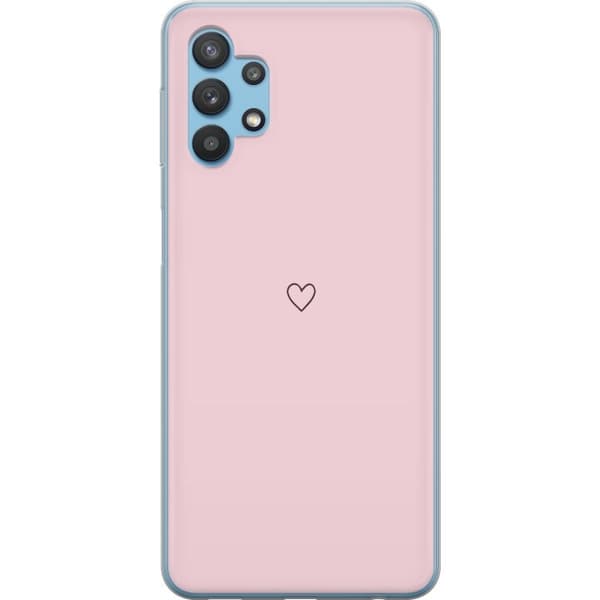 Telefontaske til Samsung Galaxy A32 5G med lille hjerte