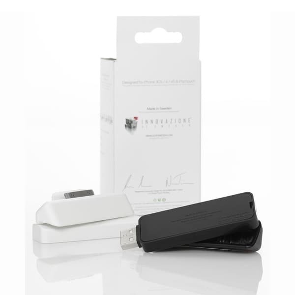 Izofs Portabel USB dock för iPhone (Svart) Black