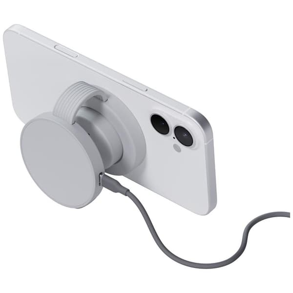 Energea 3in1 MagSafe Trådløs Oplader iPhone Watch AirPods Bazic - Grå Grå