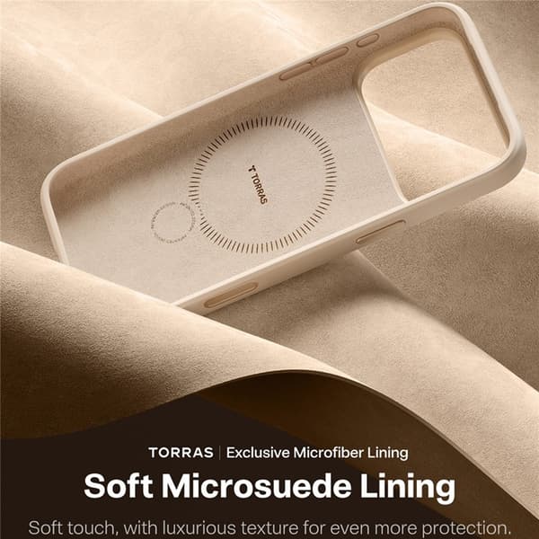 TORRAS Mobilskal till iPhone 17 Pro MagSafe Ostand Q Pro - Guld Guld