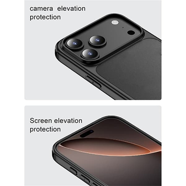 Mobilskal till iPhone 17 Pro Max Airbag Anti Drop TPU - Orange Orange