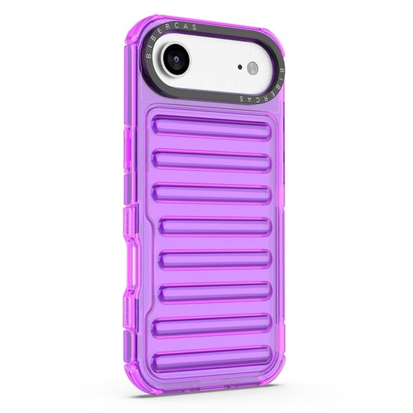 Mobilskal till iPhone Air Stripe Design Detachable - Lila Lila