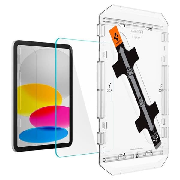 Spigen iPad 10.9 (2022) näytönsuoja EZ Fit - läpinäkyvä Transparent
