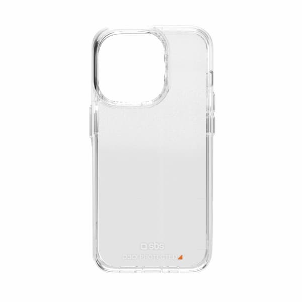 SBS Mobilskal till iPhone 15 D3O - Transparent Transparent