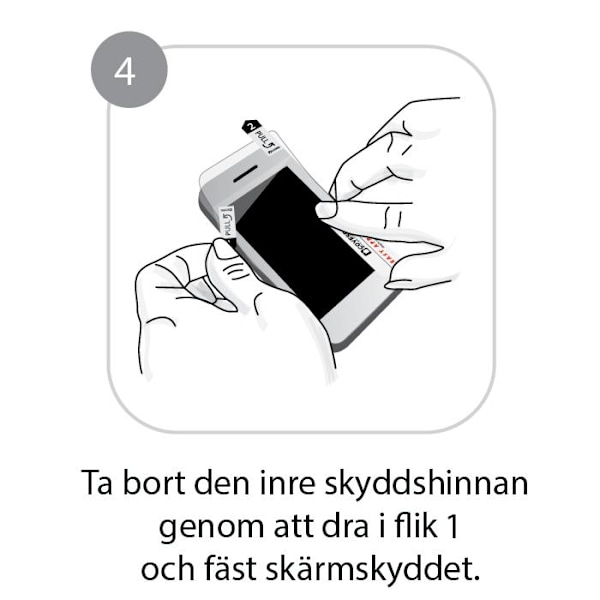 CoveredGear Clear Shield skärmskydd till LG G6