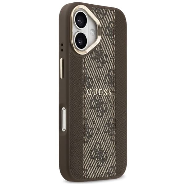 Guess Mobilskal till iPhone 17 Magsafe Stripe - Brun Brun