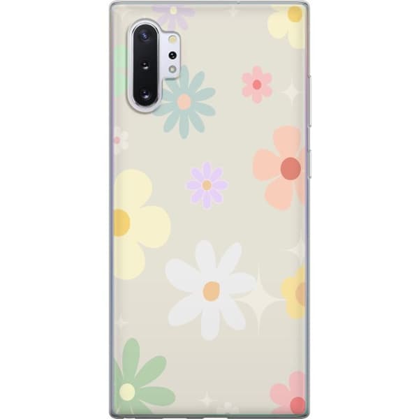 Mobilskal till Samsung Galaxy Note10+ med fejdande blommor