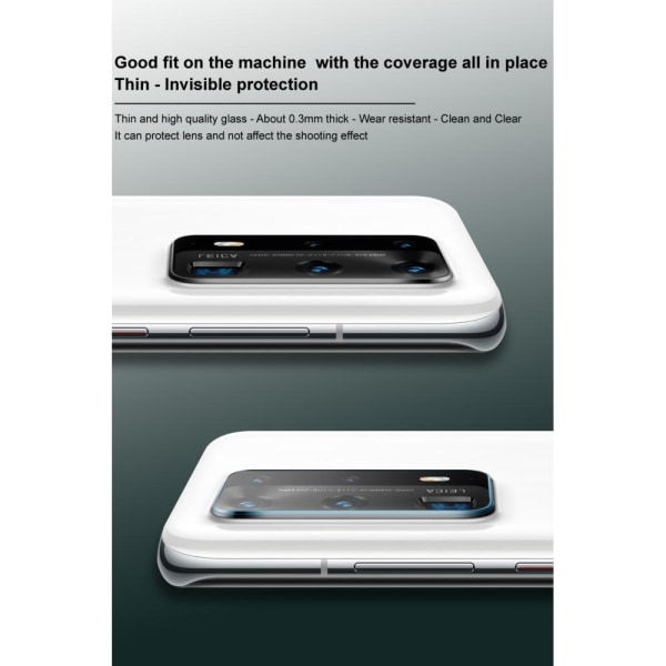 IMAK 2kpl / Set Ultra Clear Linssinsuojus Karkaistu lasi OnePlus Nord N10