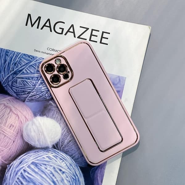 Galaxy A12 (2020/2021) Skal Kickstand - Rosa Rosa