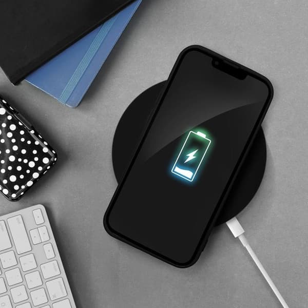 Telefontaske til iPhone 16 Plus Silikone - Sort Black