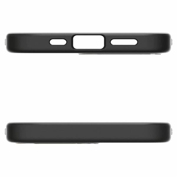 Spigen Telefontaske til iPhone 16e Magsafe Enzo Aramid - Matt Sort Svart