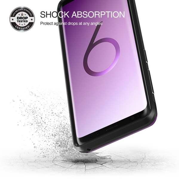 Verus High Pro Shield Skal till Samsung Galaxy S9 Plus - Violet
