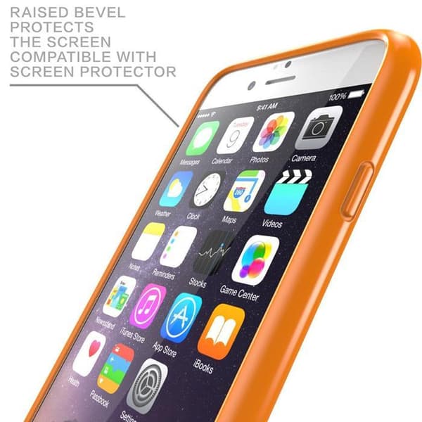 i-Blason Halo scratch resistant skal till Apple iPhone 6(S) Plus - Orange Orange