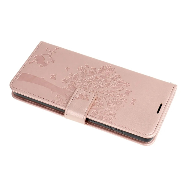 Galaxy A36 Plånboksfodral Mezzo Tree - Rosa Guld Rosa