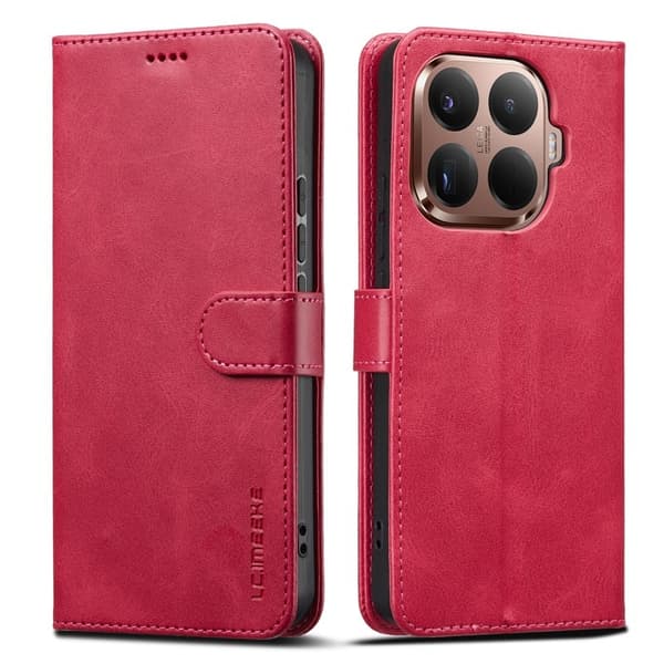 LC.IMEEKE Xiaomi 15T Pro Plånboksfodral Konstläder - Rosa