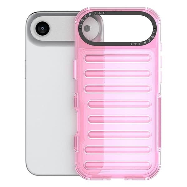 Mobilskal till iPhone Air Stripe Design Detachable - Ljusrosa Rosa
