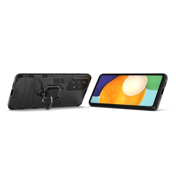 Galaxy A73 Skal Ring Armor - Svart Svart