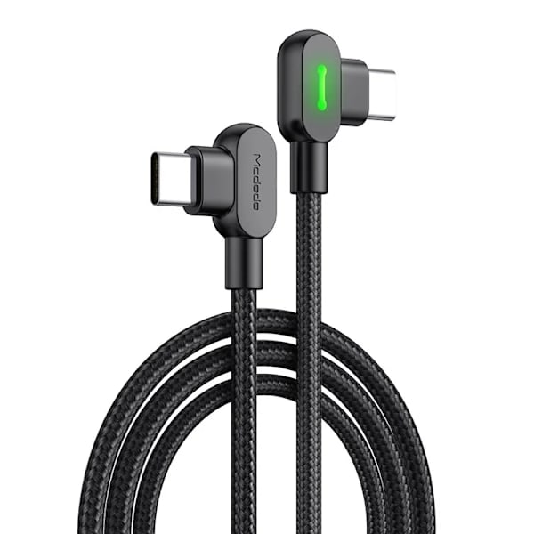 MCDODO USB-C - USB-C Kabel 2m CA-808 - Svart Svart