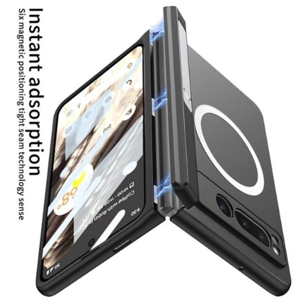 GKK Google Pixel Fold Mobilcover Magsafe Kickstand - Sort Black