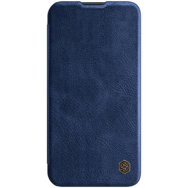 Nillkin iPhone 14 Pro Max lompakkokotelo Qin Pro nahka - sininen