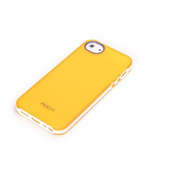 Rock Joyful etui til Apple iPhone 5 / 5S / SE (Orange) + HD-skærm