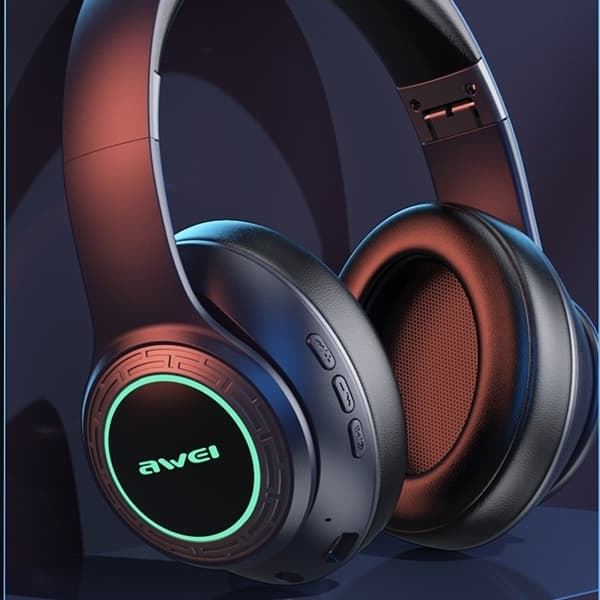 Awei Over-Ear Hörlurar Trådlösa Bluetooth A300BL - Svart Black