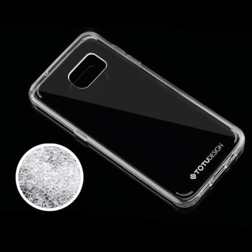 Totu Supreme Series Mobilskal til Samsung Galaxy S7 Edge - Transparent Transparent
