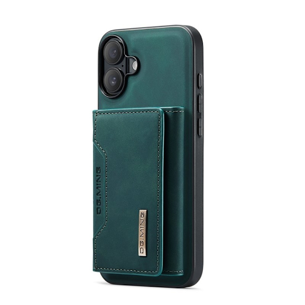 DG.MING M2 Series Mobilskal till iPhone 17 PU + PC + TPU - Grön