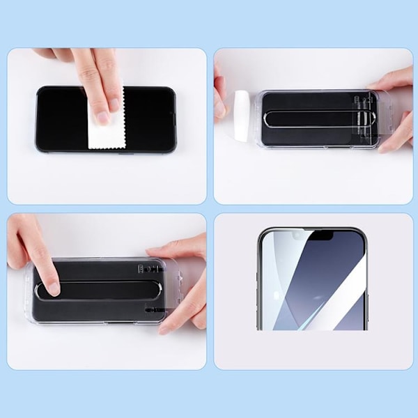 Joyroom iPhone 14 Plus Skärmskydd i Härdat glas med Mounting Kit