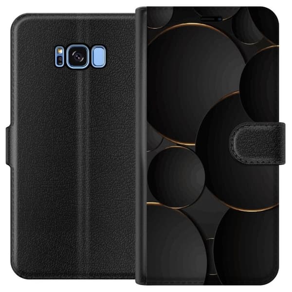 Plånboksfodral till Samsung Galaxy S8 med Lyxig Cirklar