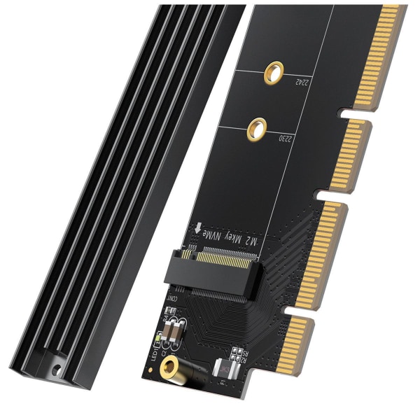 Ugreen laajennuskorttisovitin PCIe 4.0 x16 - M.2 NVMe M-Key
