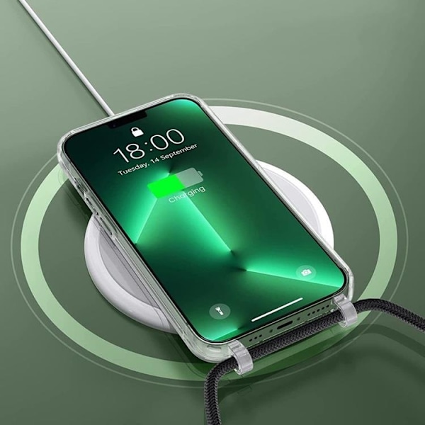 Tech-Protect iPhone 15 Pro -puhelinkaulakotelo Magsafe Flexair Transparent