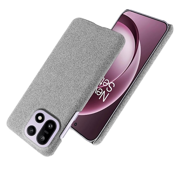 Mobilskal till OnePlus 15 5G Cloth Texture Anti-Scratch - Grå Grå