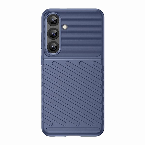 Telefontaske til Galaxy S25 Plus Thunder Armored - Blå Blå