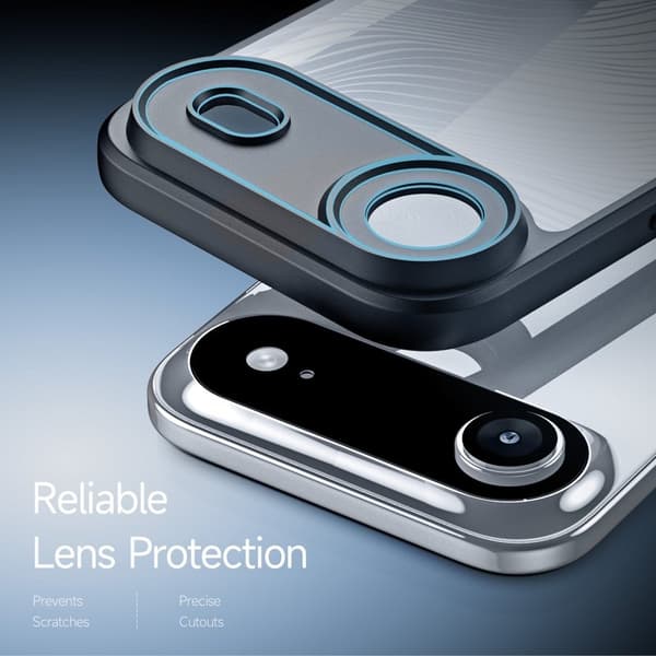 DUX DUCIS Aimo Series Mobilskal för iPhone Air TPU+PC - Svart