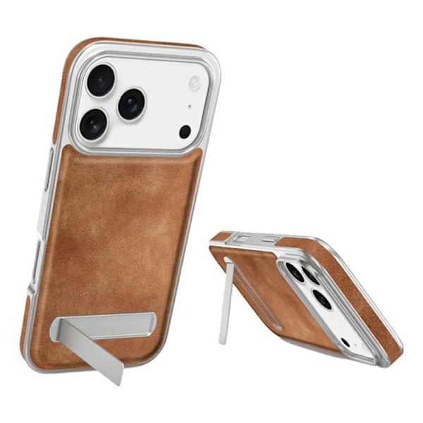 Mobilskal till iPhone 17 Pro Matte Electroplated - Brun Brun