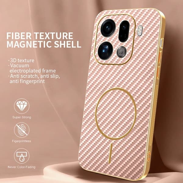 Mobilskal till Oppo Find X9 Pro 5G Plast - Rosa